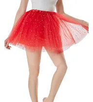 Comprar Falda Tutú Tul Niña 3-8 Años Tutú Con Brillo Princesa Ballet
