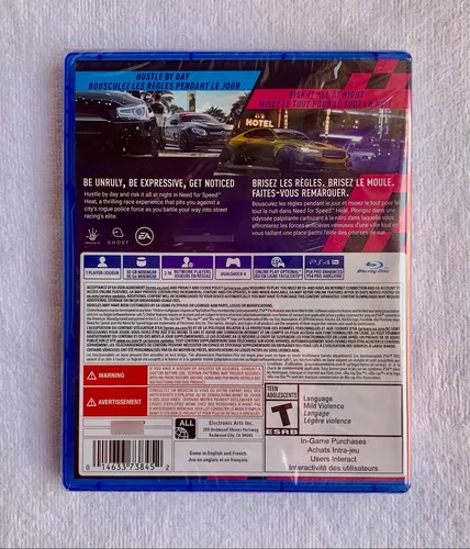 Need For Speed Heat Ps4