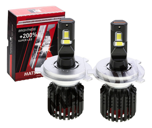 Kit 2 Ampolletas H4 Nano Led L24 Matsumoto / Envío Gratis