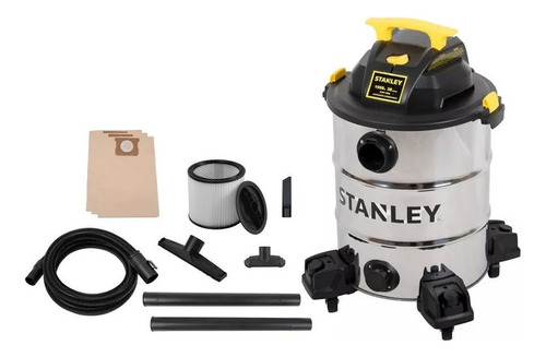 Aspiradora Stanley Sl18156 De Acero Inoxidable De 10 Gal Sms