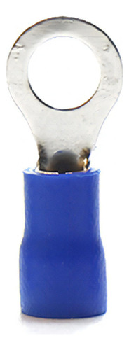 10 Pçs Terminal Pré Isolado Olhal Fio 2,5mm Furo 6,4mm