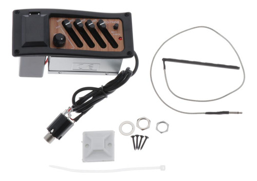 1pc Guitarra Acústica Pickup Eq Piezo Pickup 7545r