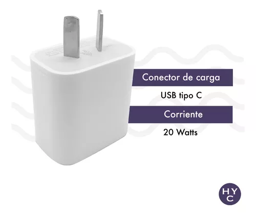 Cargador Usb C 20w - Patas Argentinas - Compatible iPhone 15