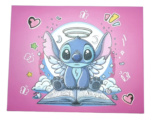 Paleta De Maquiagem Infantil Completa Stitch - Sombra Blush