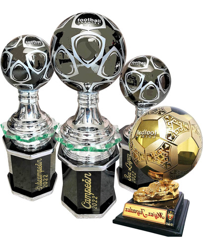 Trofeos De Fútbol Premiación Paquete