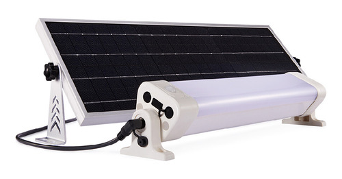 Lámpara Solar Led Sensor Con Powerbank Usb Tecnolite