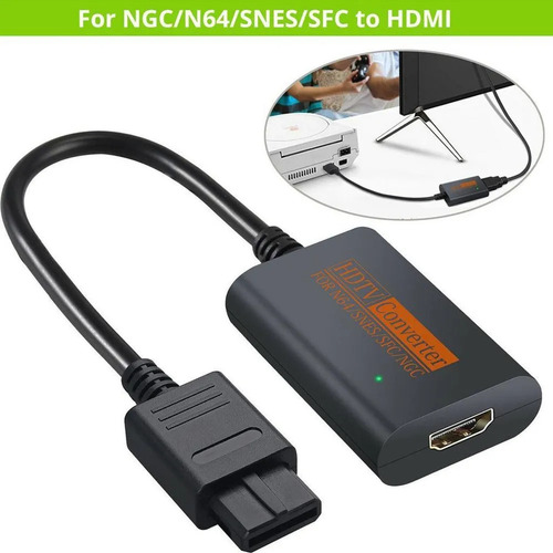 Un Adaptador Conversor N64 A Duradero Para Pantalla De Juego