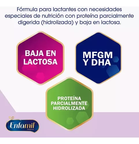 Leche de fórmula en polvo Mead Johnson Enfamil Premium Confort 1 en lata 2  unidades de 800g - 0 a 12 meses