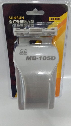 Limpador Magnético Vidro 10 24mm Com Raspador Mb-105d Sunsun
