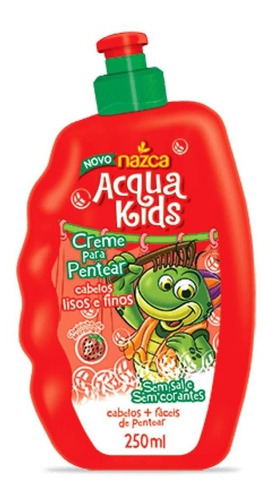 Acqua Kids Creme De Pentear 250ml Lisos E Finos