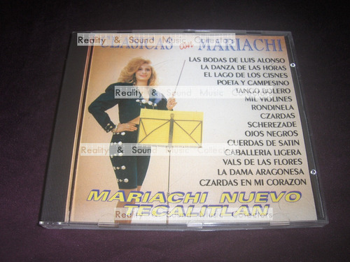 Mariachi Nuevo Tecalitlan Clasicas Con Mariachi Cd 1992