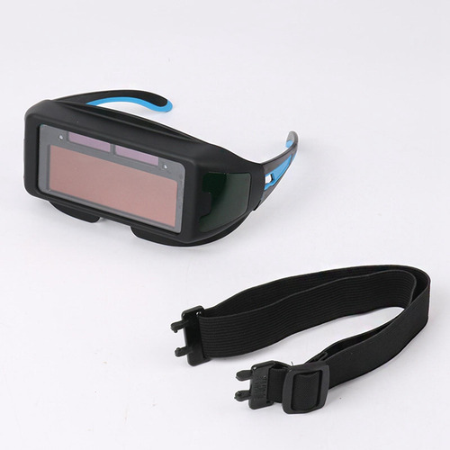 Gafas De Ojos De Soldador Solar Con Diadema Elástica Para