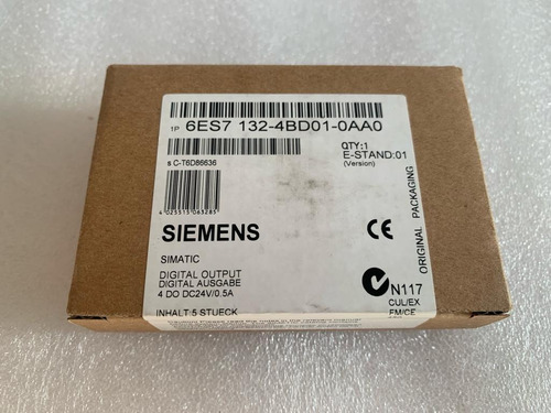 Siemens Et200s Módulo Salida Digital 6es7 132-4bd01-0aa0
