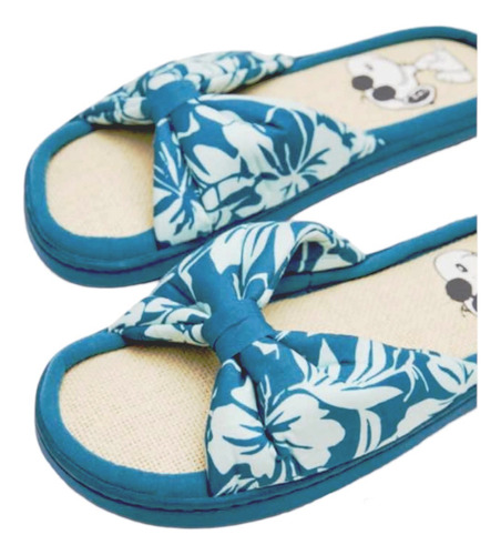 Sandalias Pala Snoopy Peanuts Flores