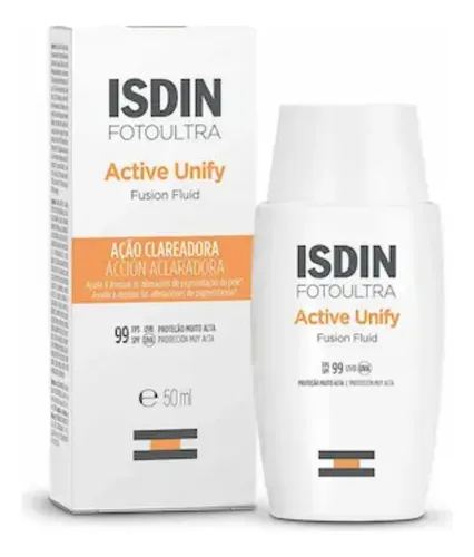 comprar Clareador E Protetor Solar Isdin Active Unify Sem Cor Fps99