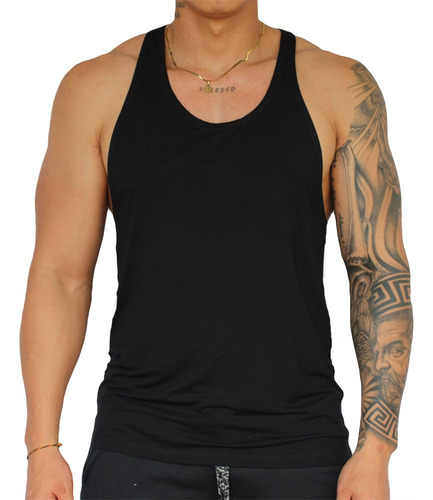 Camiseta Deportiva En Rayón Gym, Camisilla Slim Fit Colores