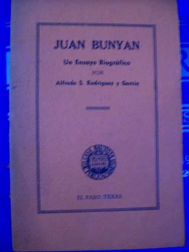 Juan Bunyan - Alfredo S. Rodriguez Y Garcia *37