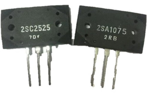 Par Transistor 2sa1075 2sc2525 A1075 C2525 120v 12a