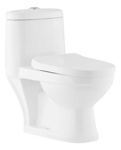 Wc One Piece Para Jardin Infantil Descarga Muro Dechaus 001m