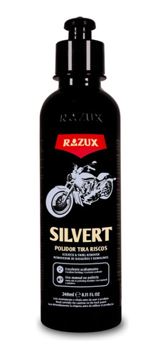 Silvert Polidor Para Tirar Riscos Da Moto 240ml Razux