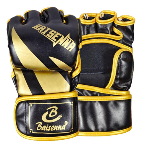 Guantes Mma Medio Dedo Guantes De Lucha Medio Mitones