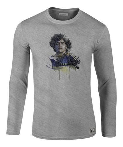 Camiseta Manga Larga Camibuso Maradona Ikl