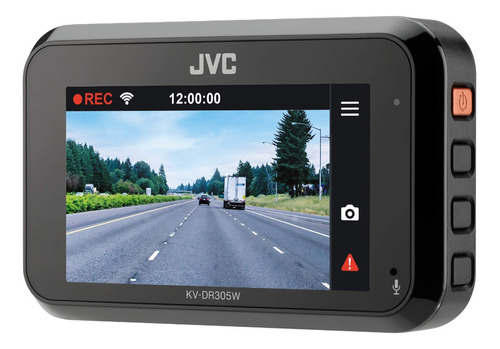 Cámara Para Automóvil Jvc Kv-dr305w Fhd 1080p Lcd Wi-fi