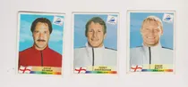 Comprar Lote 3 Figurita Inglaterra Mundial Francia 1998