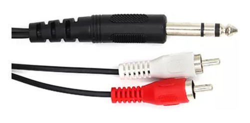 Cabo De Audio Profissional P10st X 2 Plug Rca Starcable 3 Mt