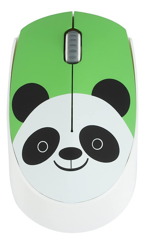 Ratón 3d Light, Wireless, Oso Estampado Panda/3 Niveles D