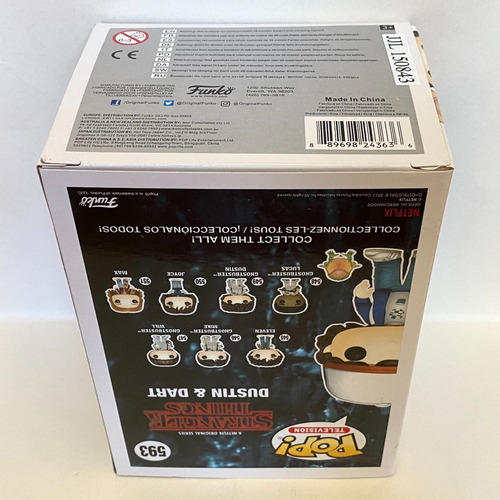 Funko Pop Dustin & Dart 593 Stranger Things
