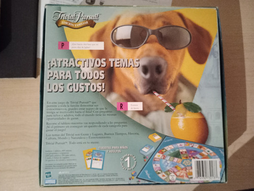Trivial Pursuit Edición Familiar Original De Hasbro Completo (Usado)
