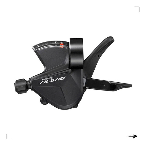 Alavanca De Cambio Shimano Alívio M3100 3v Esquerda