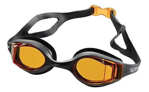 Óculos Speedo Focus Unissex - Cinza E Laranja