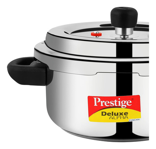 Prestige Prasv3 - Olla A Presion (3 Litros), Color Plateado