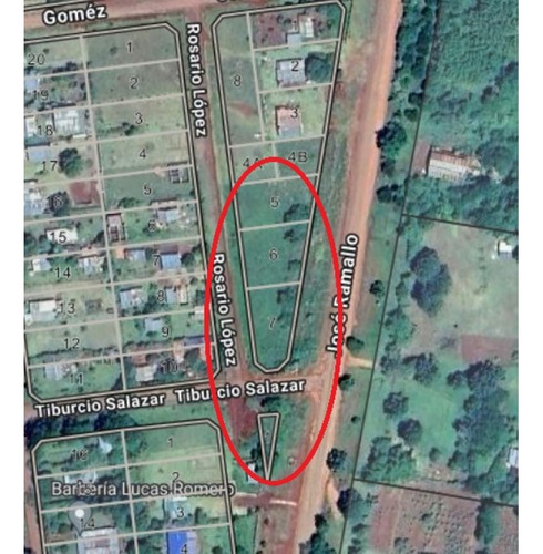 Vendo Sobre Ruta 105,terreno En Barrio El Chogui!! Posadas- Mnes.