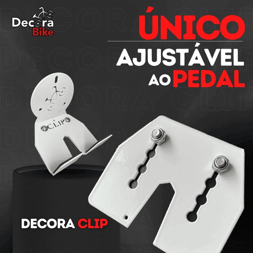 Imagem 3 de 10 de 2 Suportes Para Pendurar 2 Bicicletas Ideal P/ Pedal De Clip