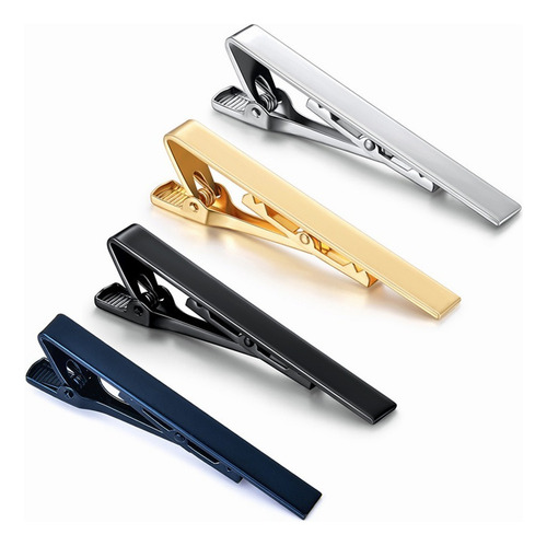 A Juego De Clips De Corbata For Boda, Negocio, 4 Piezas