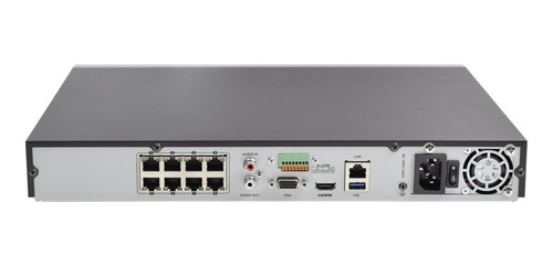 Imagen 2 de 5 de Nvr 8 Mp 4k 8 Canales Ip / 8 Puertos Poe+ 2 Bahías De Disco