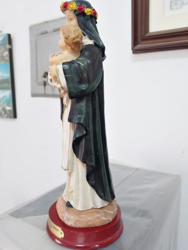Estatuilla Santa Rosa De Lima Di Angelo Excelente Estado (Usado)