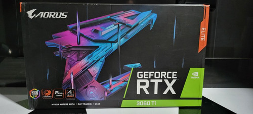 Imagen 2 de 2 de Nvidia Rtx 3060ti Aorus Gigabyte 8gb Ray Tracing