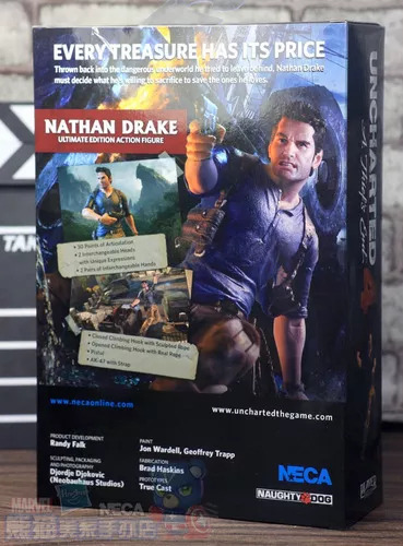 Modelo De Brinquedo Boneco De Nathan Drake Em Uncharted 4 A