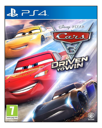 Cars 3: Driven To Win (jogo Físico) - Ps4