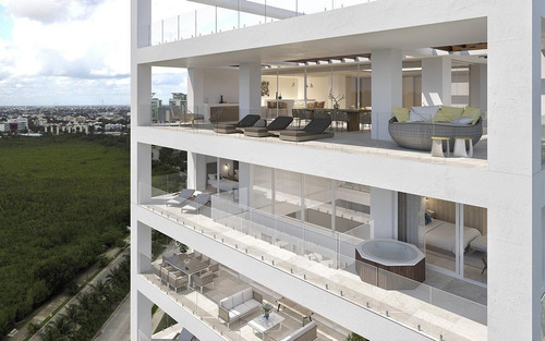 Imagen 4 de 13 de Departamento En Venta En Cancún - X Towers