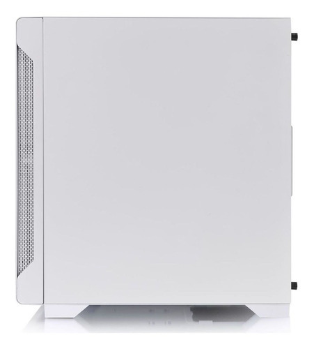 Gabinete Gamer Thermaltake S100 Tg Vidrio Templado Fan Color Blanco