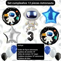Comprar Set 12 Globos Decoración Cumpleaños Globos Astronauta