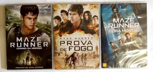 Dvd Maze Runner - 2 Filmes, Lacrado e Original (Maze Runner Correr ou  Morrer / Maze Runner Prova de Fogo)