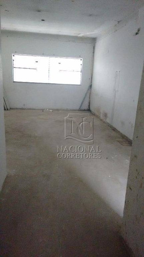 Salão Para Alugar, 750 M² Por R$ 12.000,00/mês - Parque Das Nações - Santo André/sp - Sl0520
