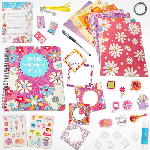 Joifuli Diy Journal Set For Girls Gifts De 8 9 10 11 12 13 A