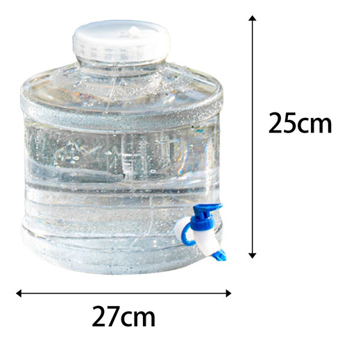 Contenedor De Tanque De Almacenamiento De 7.5l Con Grifo